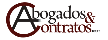 Logo abogados y contratos